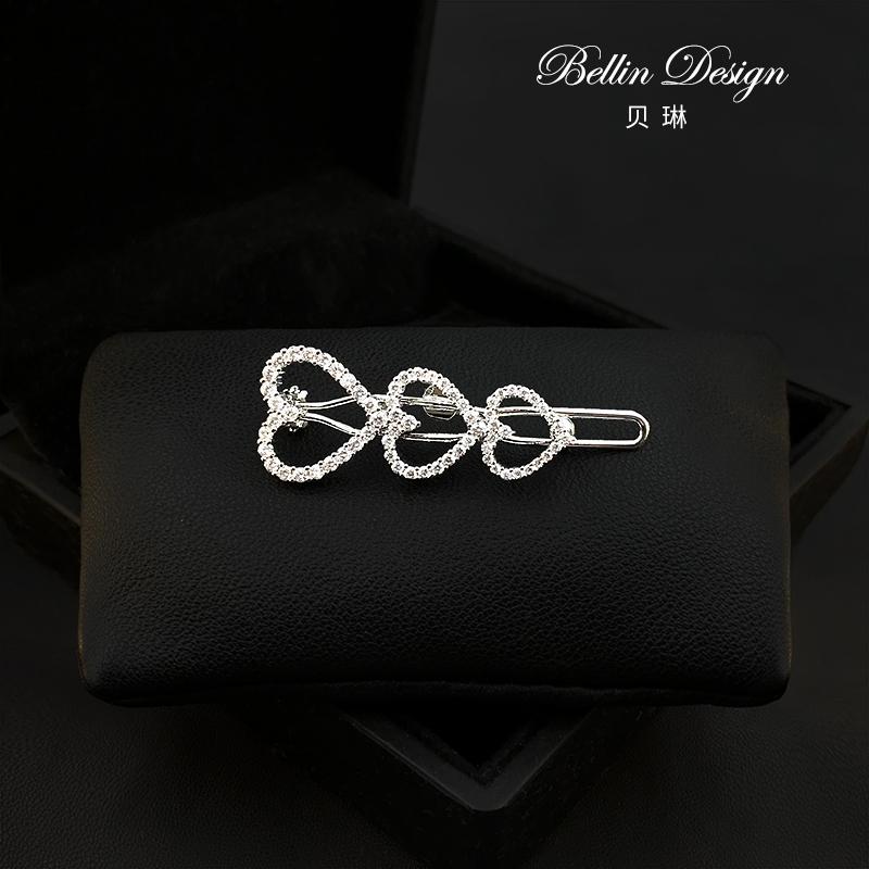 レディース アクセサリー ジュエリー 雑貨 小さめ 愛 ハート ヘアピン サイド クリップ 髪飾り 装飾品 帽子 前髪 韓国