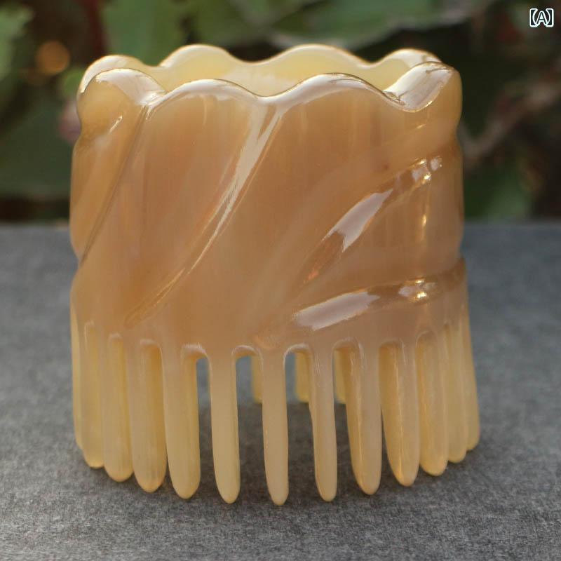 マッサージ コーム くし ツボコーム 家庭 マッサージ ヘアケアコーム ヘッド コンパクト 頭皮マッサー..