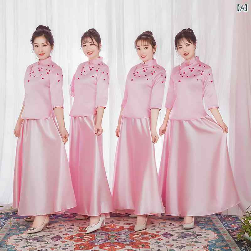 ステージ 衣装 コスチューム コスプレ パフォーマンス エスニック チャイナテイスト パーティ イベント..