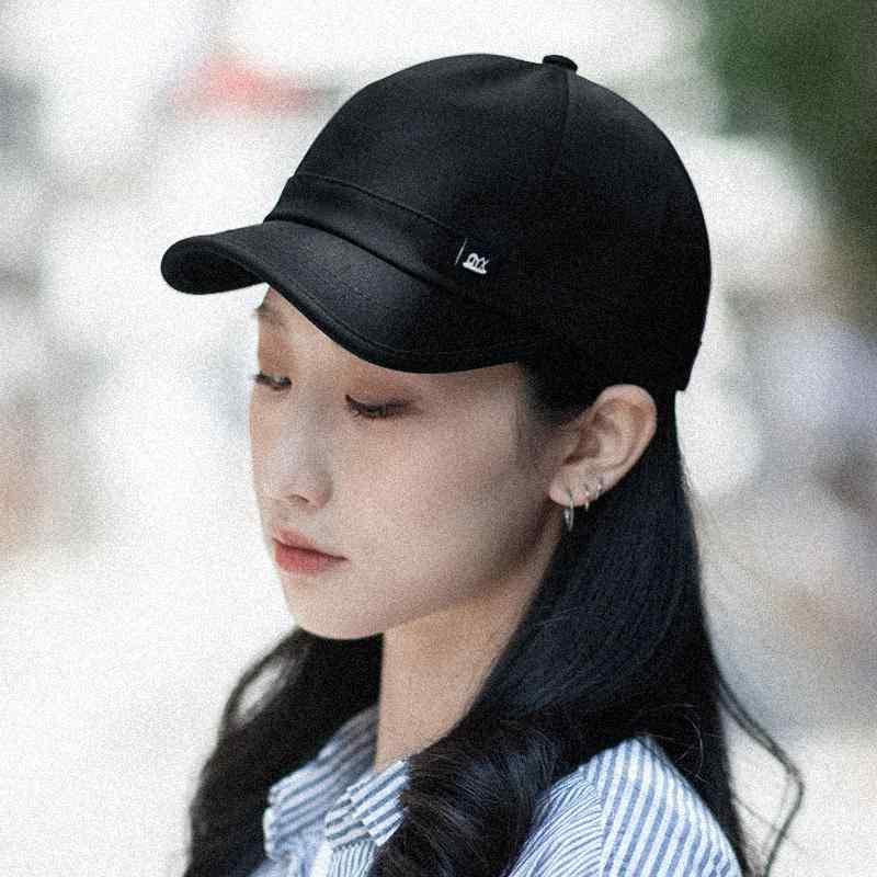 Hats - キャップ アメリカス モール レーベル レトロ 短ツバ帽子 カジュアル ソフトトップ ひさしキャップ メンズ レディース 野球帽 韓国 オールシーズン