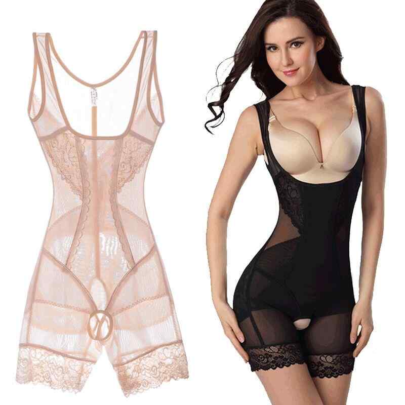 産後 補正下着 ボディスーツ 薄手 ボディ シェイピング ボディスーツ ウエストコントロール コルセット..