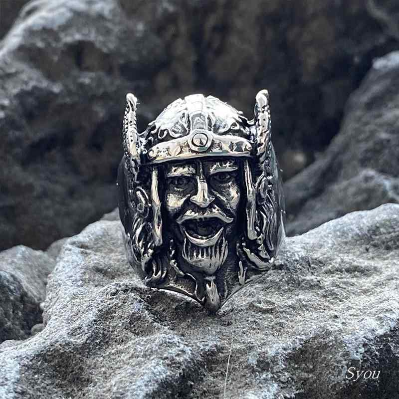 指輪 Thor 北欧 神話 チタン鋼 リング アメリカ レトロ 個性 メンズ パンク ヒーロー アクセサリー 指輪 ジュエリー