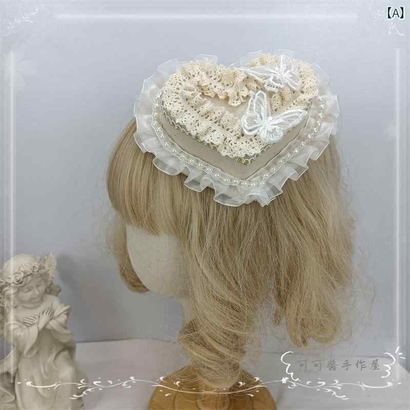 Garments - カチューシャ ショルダーバッグ 帽子 リボン ヘアアクセサリー かわいい コスプレ ロリータ ゴスロリ 地雷 甘ロリ JK レディース ファッションアイテム