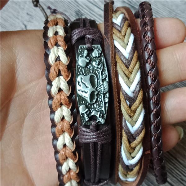 ブレスレット レトロ ブレスレット カップル 手織り 森 綿麻 ロープ メンズ レディース 和風 アクセサリー