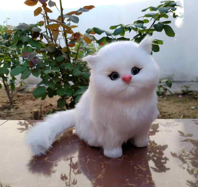 Animals - 猫 かわいい シミュレーション 動物 猫 フェイク猫 装飾 家 装飾 ウィンドウ シーン レイアウト フェイクファー