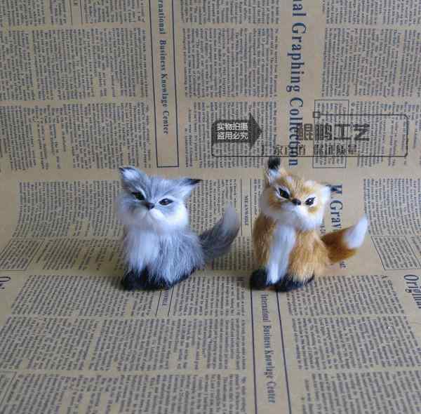 狐 かわいい ぬいぐるみ 疑似 キツネ 装飾品 アライグマ ギフト 小道具 ウィンドウ 静 装飾品 キツネ ウィンドウスタティック