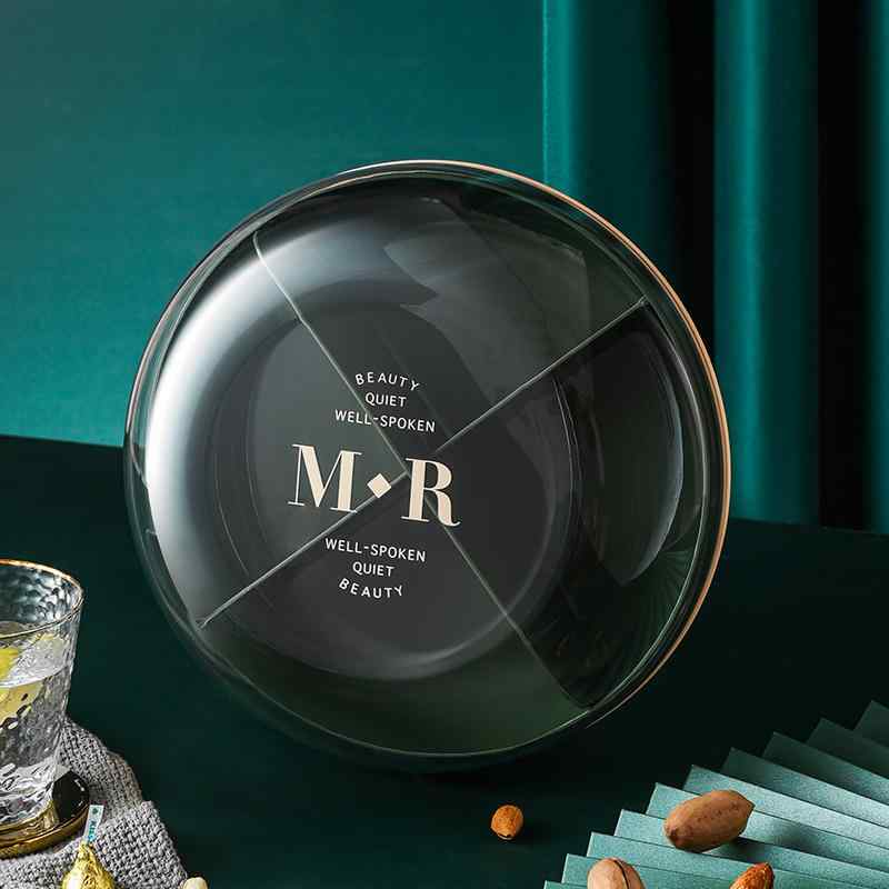 Rakuten - キッチン品 ランチボックス 防湿 プレート トレイ 蓋 皿 密封 フード セパレート 食器 保存 収納 チック 調理品