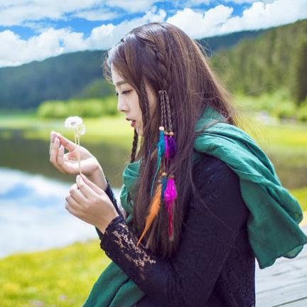 エスニック フェザー ヘア リング ネクタイ ヘアゴム バンド ウィッグ 三つ編み ロングヘア ロープ 子供 パフォーマンスヘッド ドレス ダーティ ブレイド ...