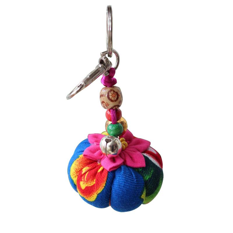 壁掛け 民芸品 吊り下げ 刺繍 装飾品 キーホルダー エスニック ペンダント 生地 雑貨 小物 アンティー..