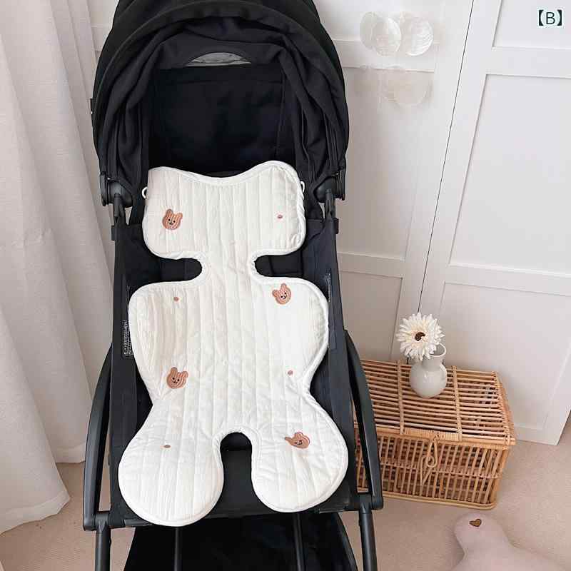 ベビーカー マット ベビーカーシート 各種ベビーカーに適合 綿素材 洗える 乳児 幼児 ギフト ベビー品