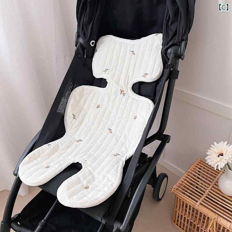 ベビーカー マット ベビーカーシート 各種ベビーカーに適合 綿素材 洗える 乳児 幼児 ギフト ベビー品