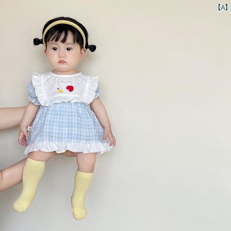 ベビー 夏服 かわいい スーパー プリンセス スカート ガール ベビー スイート 夏 ...