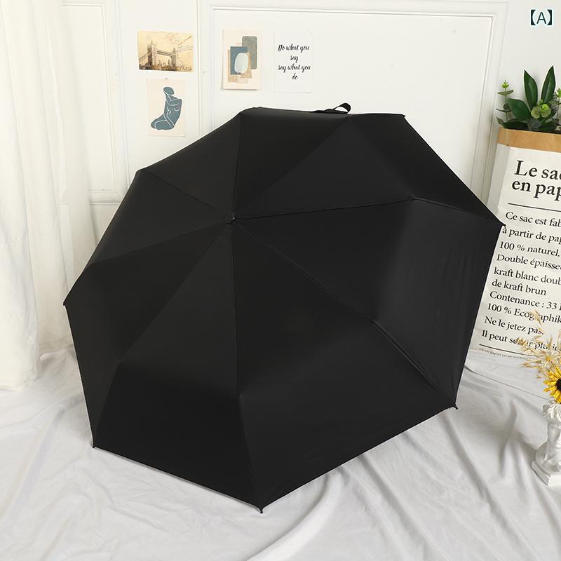 傘 折り畳み傘 持ち運び ポータブル コンパクト 大人サイズ アンブレラ ユニセックス 普段使い生活 日..