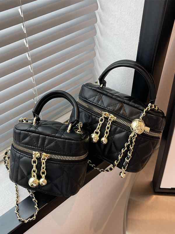 レディース バッグ ハンドバッグ ミニ 菱形 チェーン クロス ボディ バケットバッグ バケツ ショルダー..