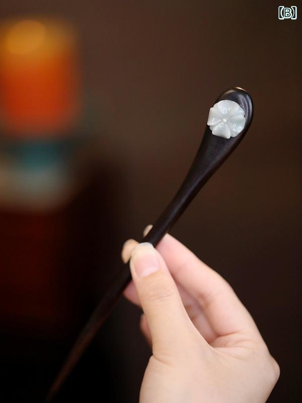 かんざし ヘアピン 大人式 ヘアアクセサリー 髪飾り 新年 卒業式 おしゃれ 上品 エ...