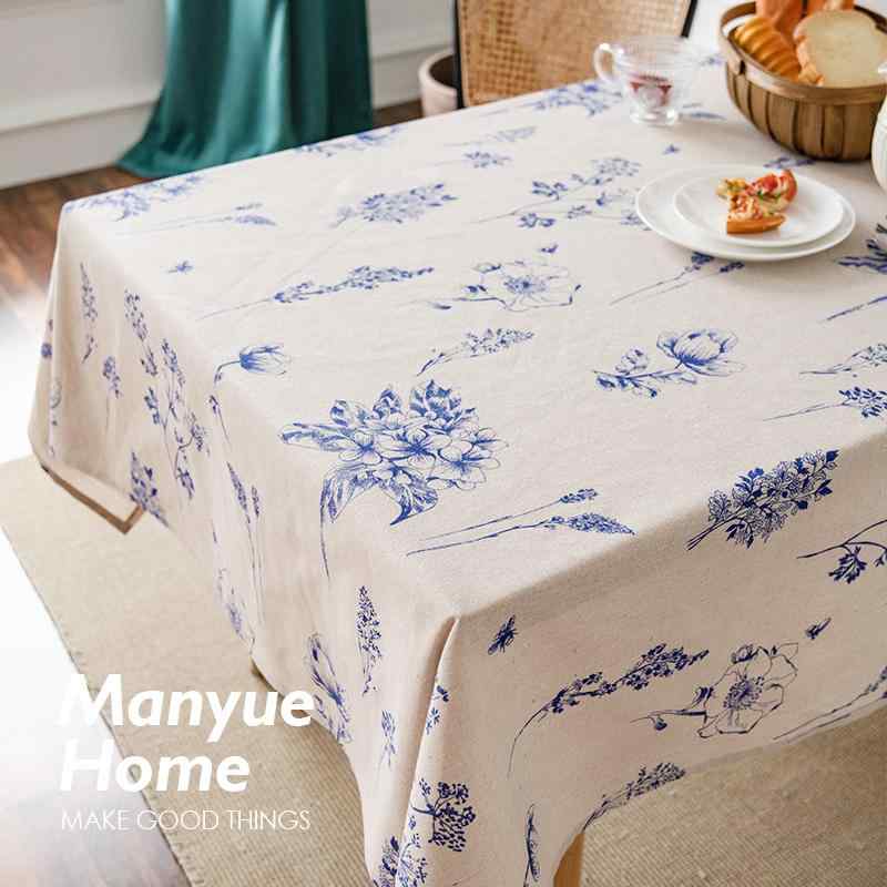 テーブルクロス テーブルカバー ダイニングテーブルクロス コットン リネン ロング レトロ シンプル モダン おしゃれ