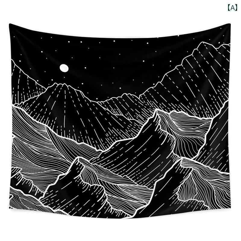 タペストリー 美しい 壁 装飾 背景 壁紙 布 モチーフ 柄 芸術 写真撮影 吊り布 おしゃれ インテリア レ..