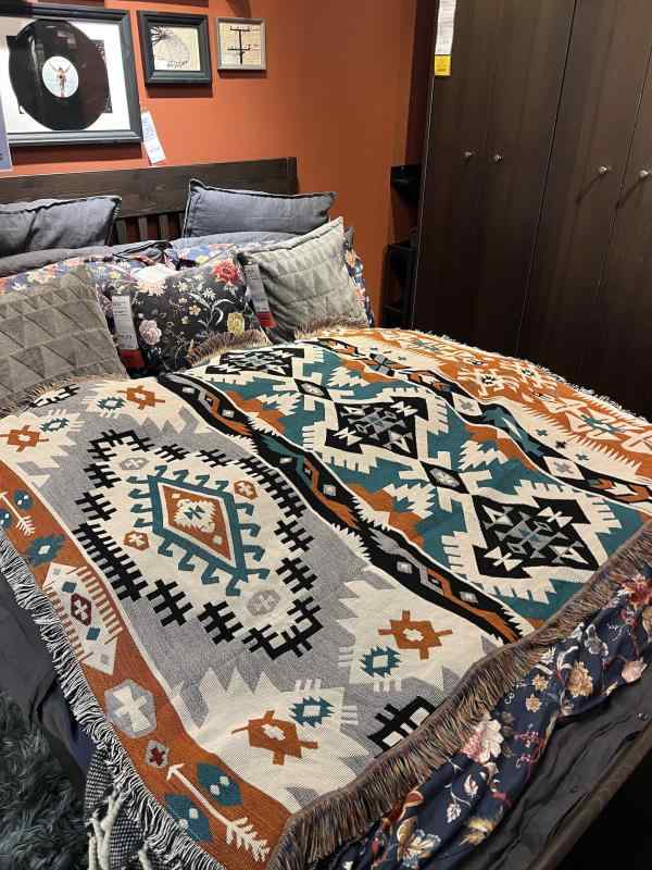 ブランケット レトロ アメリカン エスニック ソファブランケット ボヘミアン タッセル カジュアル ソファカバー 北欧 ベッドブランケット おしゃれ シンプル モダン