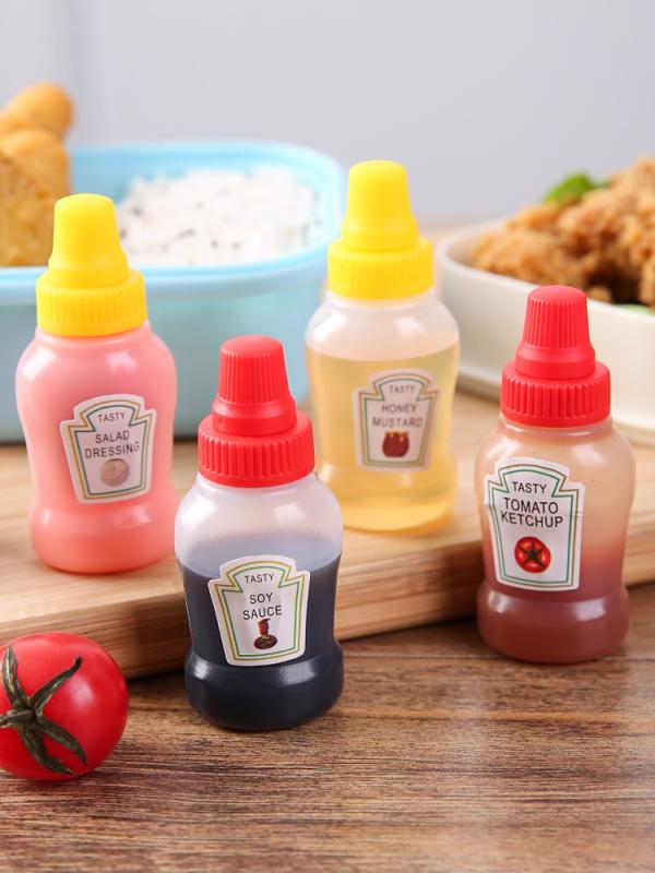 キャンプ パッケージ 調味料ボトル 持ち帰り ソースボトル 学生 携帯 ランチ 密封 調味料 サラダボック..