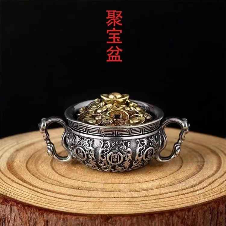 ネックレス ペンダント 宝庫 装飾品 メンズ レディース 富 幸運 転送 コレクション レトロ メンズ タイ..