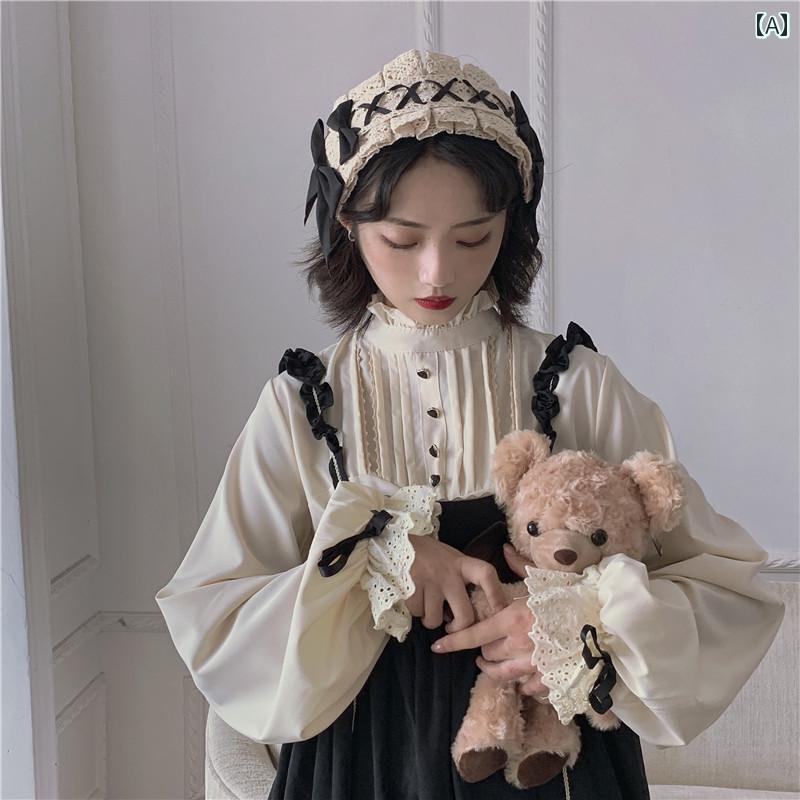 大きめサイズ レディース ロリータ ヴィクトリアン 調 フリル ドレス プリンセス お姫様 おぎ話 装飾 ガーリー ドールファッション