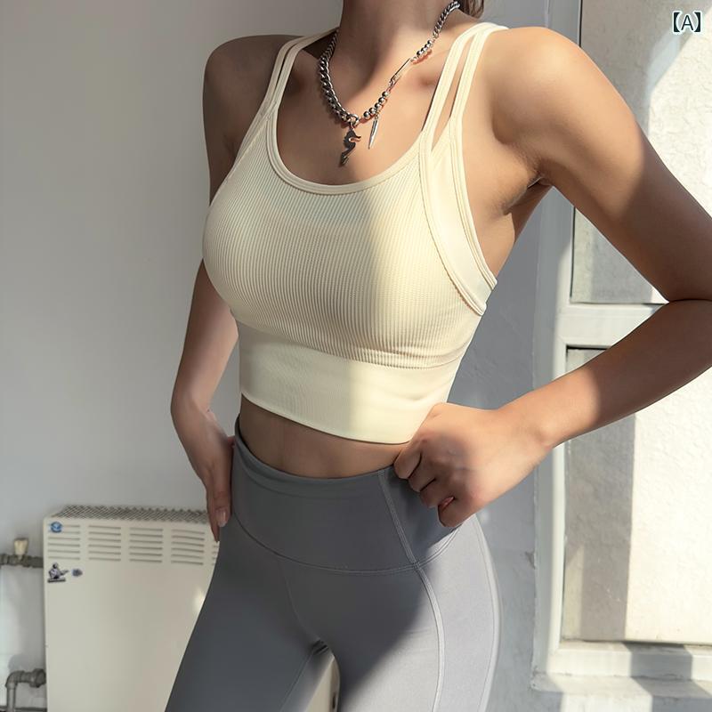 スポーツブラ フィットネスブラ スポーツ ジム トレーニング ランニング バストアップ たるみ防止 レディース ランジェリー