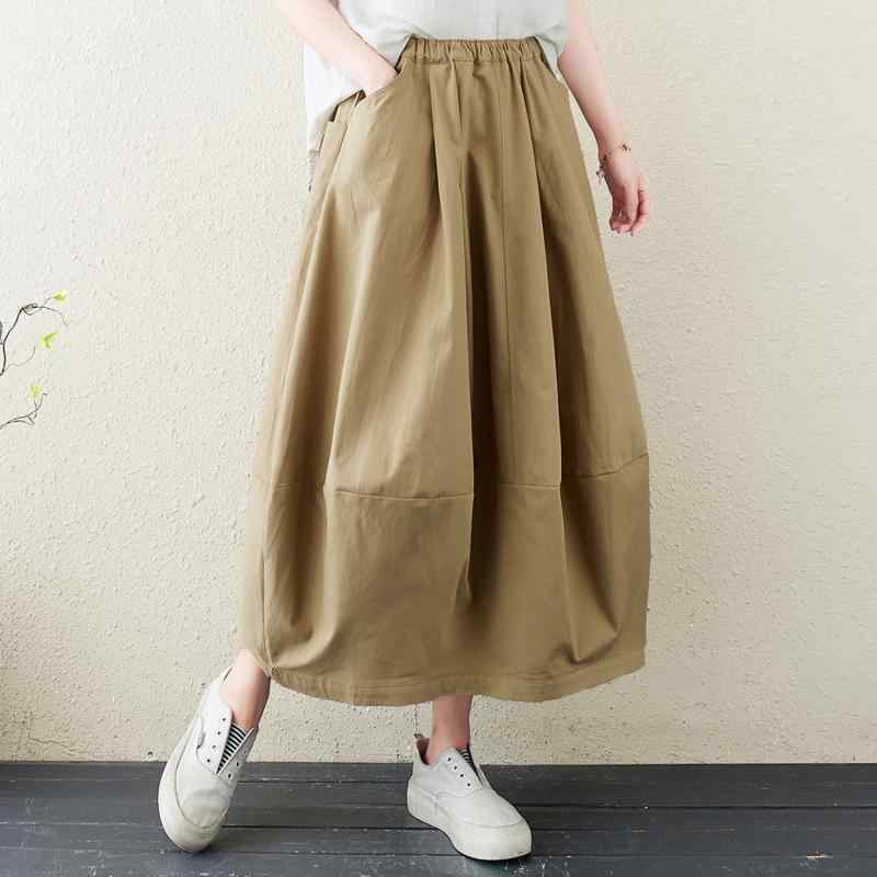 スカート ギャザースカート ロングスカート カジュアル ウエストゴム 通勤 通学 ショッピング お食事 ママ友 レディース