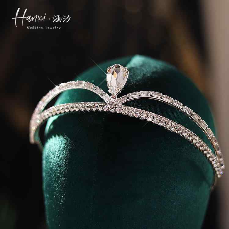 ティアラ ヘア アクセサリー ブライダル ジュエリー ブライダル 髪飾り 結婚式 レディース クラウン 雑..