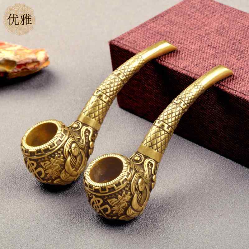 キセル 煙管 パイプ 喫煙具 タバコ フィルター スモーク 雑貨 ポット 小物 銅 装飾品 アンティーク 昔 ..