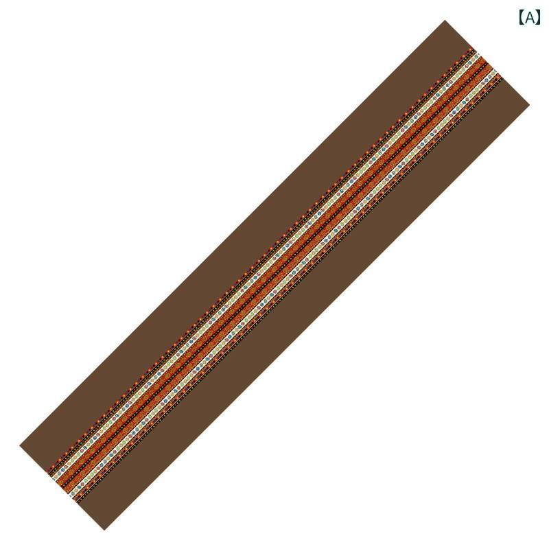 テーブル ランナー 民俗 中国風 テーブル 感 ティーテーブル 布 テーブルクロス コーヒーテーブル キッチン ダイニング 防水 滑りにくい