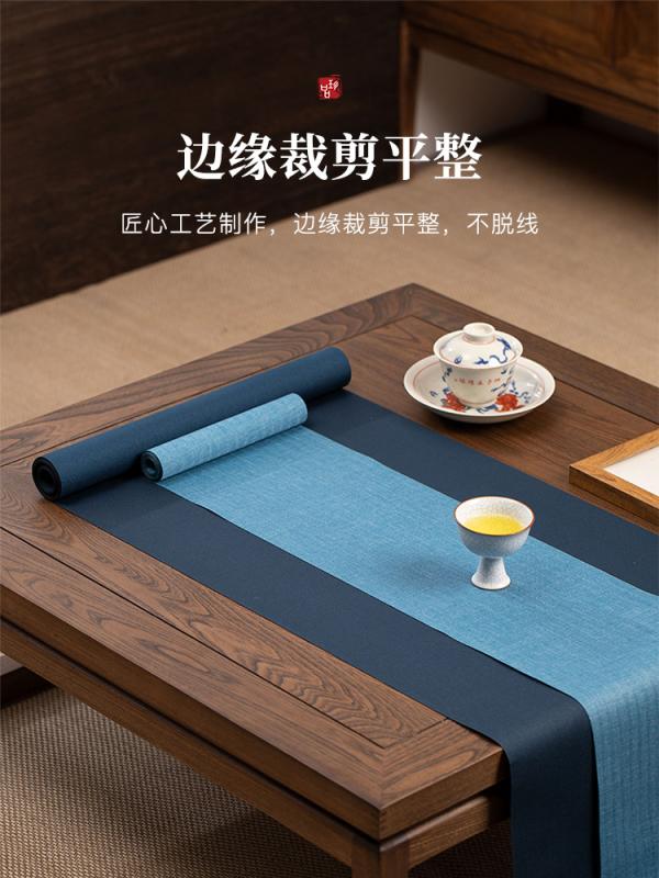 テーブルランナー ティーマット テーブルクロス ランチョンマット 中国風 防水 食器 シート 雑貨 小物 装飾品 配膳品 道具 レトロ