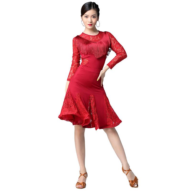 ラテン ダンス レディース ダンス ラテンダンス パフォーマンス セクシー エクセサイズ 衣装 練習服 エレガント ドレス