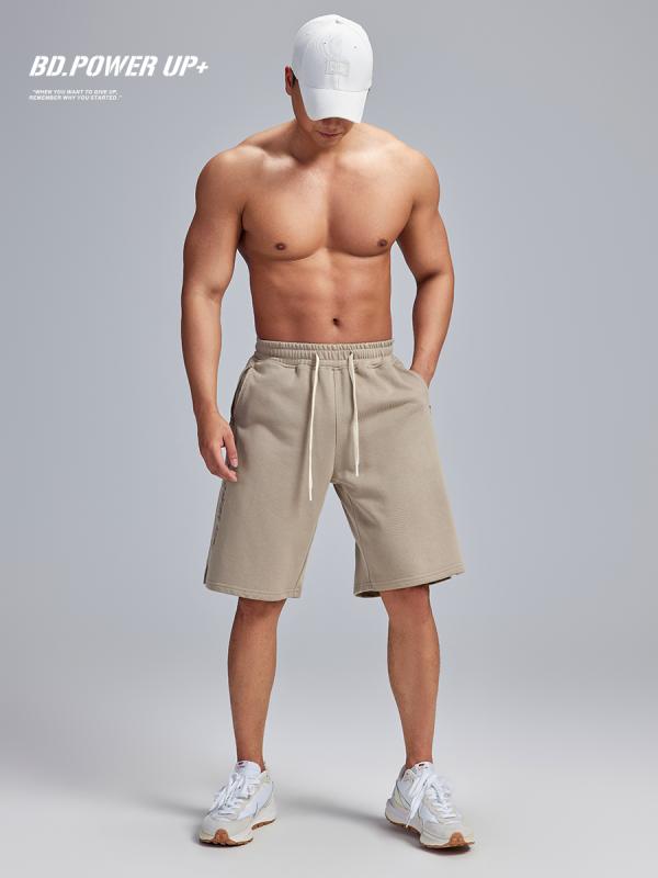 ショートパンツ トレーニングウェア スポーツウェア フィットネスウェア ジム アウトドア レジャー カジュアル シンプル メンズ ファッ..