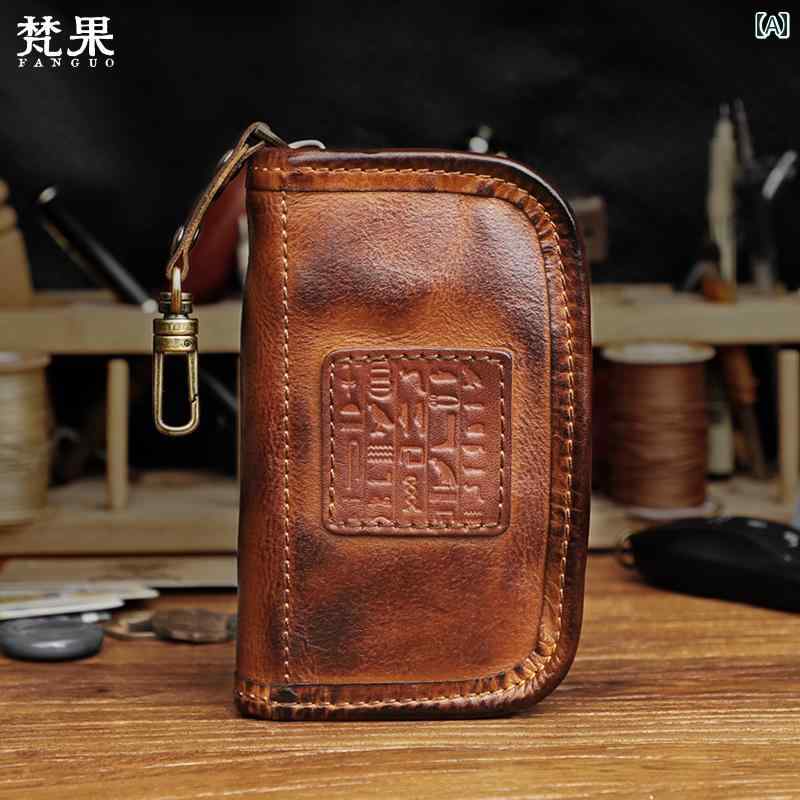 ミニポーチ ウエストポーチ 小銭入れ ミニウォレット キーケース コイン 名刺 カード レザー 革 牛革 ..