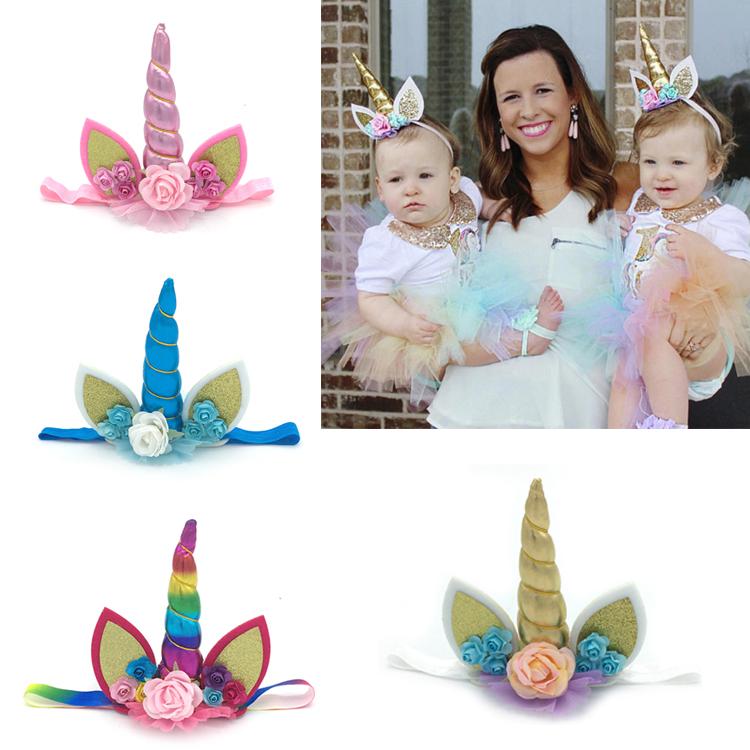 ユニコーン パーティー ヘッド バンド ハロウィンパーティー プリンセス 子供 赤ちゃん 誕生日 かわいい ヘア アクセサリー