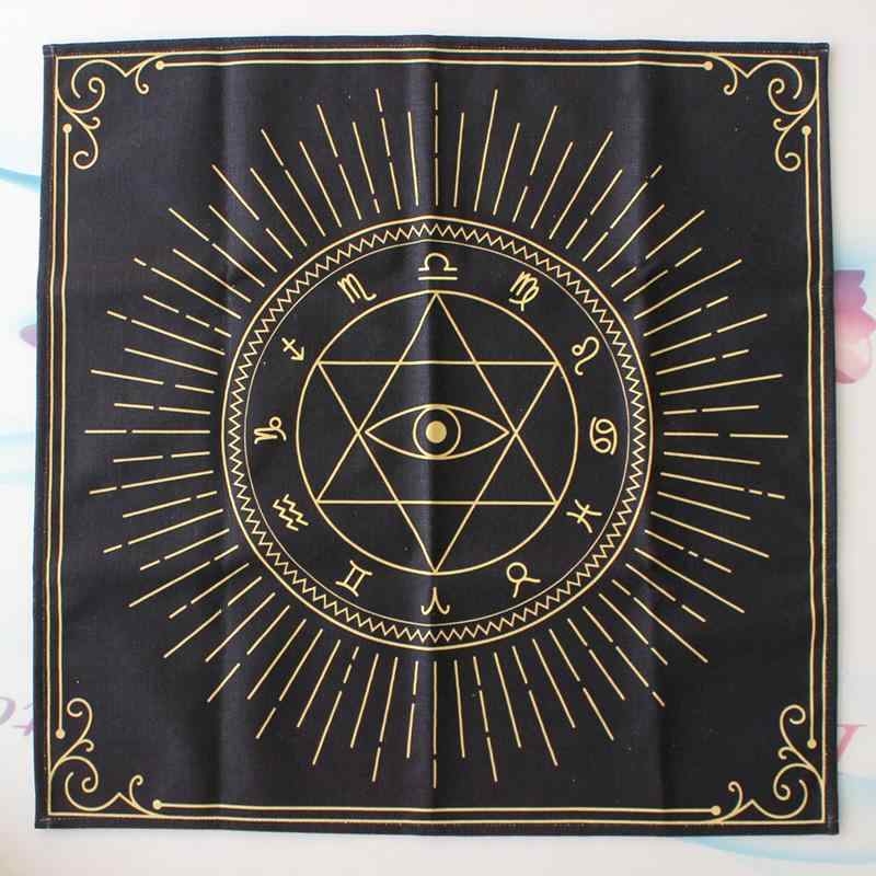 タロットクロス tarot テーブル クロス 神秘 祭壇布 撮影背景 占い 肥厚 ライブ 背景 アート セレモニー クロス