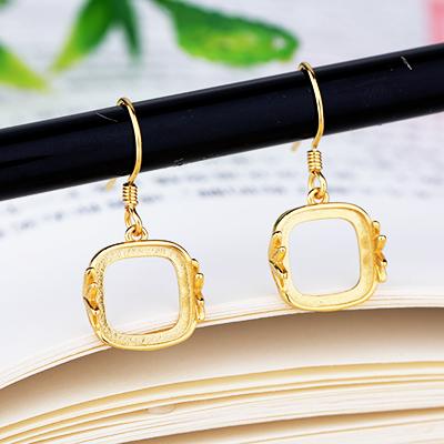 Rakuten - イヤリング diy シルバー アクセサリー レディース スターリング シルバー 空ホルダー ファッション イヤリングホルダー 韓国 ピアス