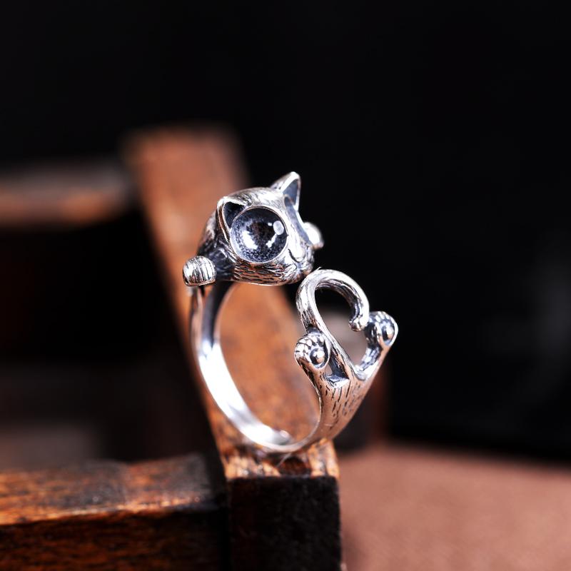 指輪 空枠 S925 シルバーリング 空 ブラケット タイ シルバークラフト レトロ アンバー ハニー ワック..