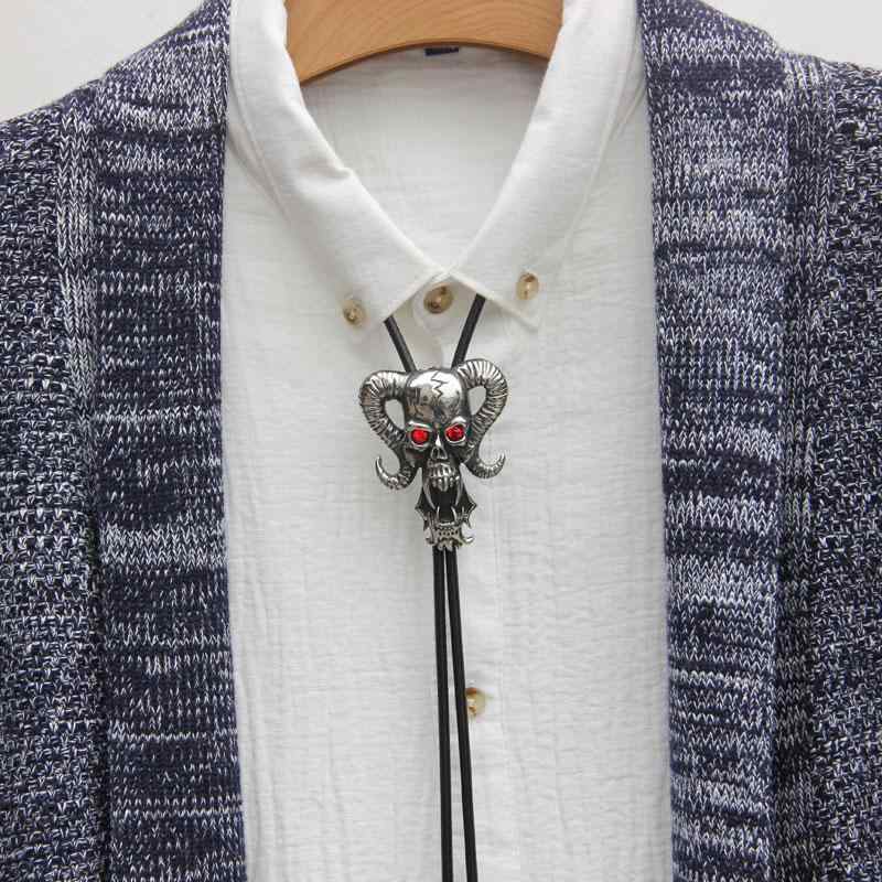 モンスター ボーイ ボロタイ ネクタイ ループタイ ネクタイ ステンレス メンズ ファッション 小物