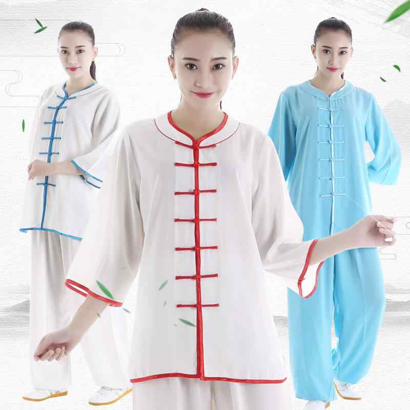 太極拳ウェア カンフー 体操 武術 スポーツウェア トレーニングウェア 半袖 中国 太極拳 練習 競技 パフォーマンス エレガント レディース