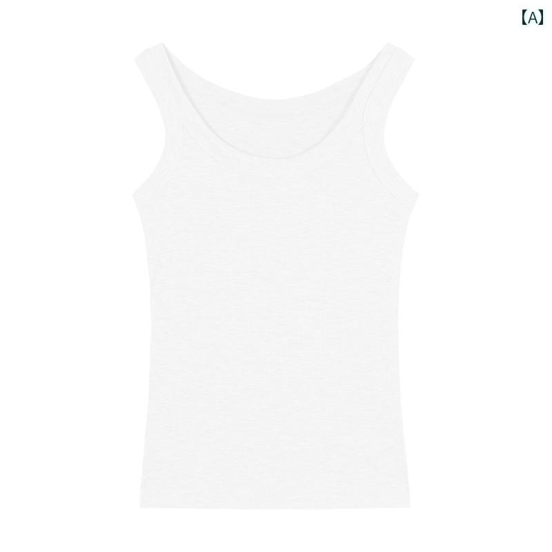 タンクトップ ノースリーブ 夏 タイトフィット スリム モダン おしゃれ 通学 ホームウェア レディース 大人 レディース ファッション