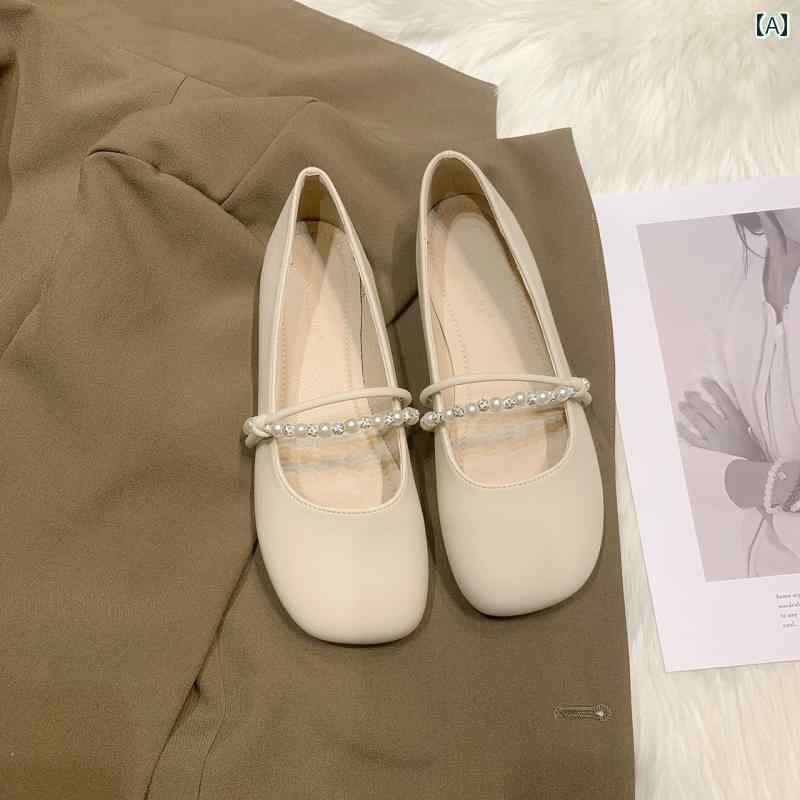 レディース レディース 婦人 靴 シューズ パンプス ストラップ メリージェーンシューズ フラット 夏 ベージュ