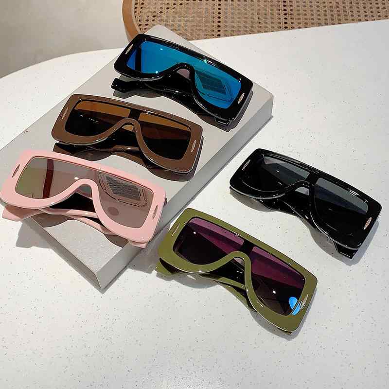 サングラス メガネ 眼鏡 おしゃれ ファッション アクセサリー レディース アメリカン 大きめフレーム 日焼け対策 メンズ ユニセックス スクエア スポーティ