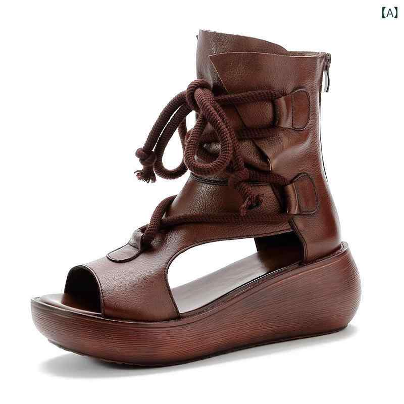 ショートブーツ レディース 厚編み上げ 快適 シューズ おしゃれ かわいい きれいめ 合わせやい 履き歩やい アップ 夏 イベント フェス レジャー アウトドア パーティー デート 旅行(4.0)