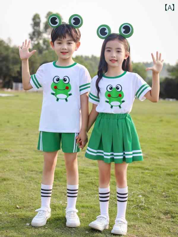 親子服 リンクコーデ キッズ 子供 赤ちゃん ベビー 男の子 女の子 兄弟 姉妹 お揃い ペアルック 写真撮影 衣装 夏 レジャー 旅行服 Tシャツ スカート