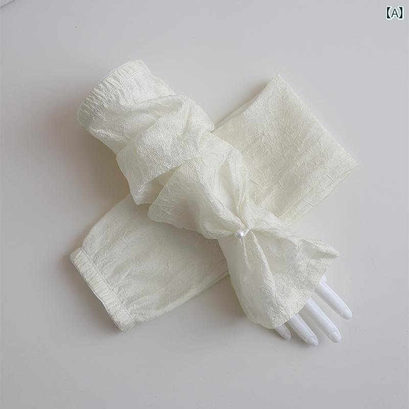 アーム スリーブ 夏 レディース レディース ファッション アーム カバー 日焼け防止 屋外 夏 薄手 ドライビング サンシェード