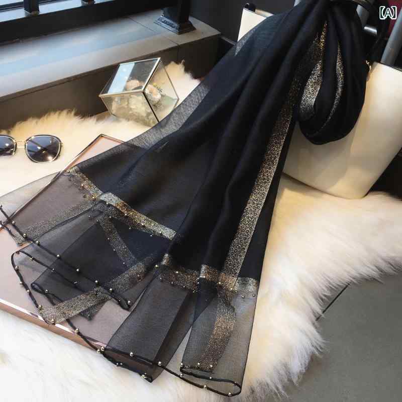 For Women - ショール スカーフ 上品 洗練 おしゃれ スカーフ ショール 上品 洗練 おしゃれ レディース レディース ファッション 装飾 オールシーズン 夏 韓国 クラシック