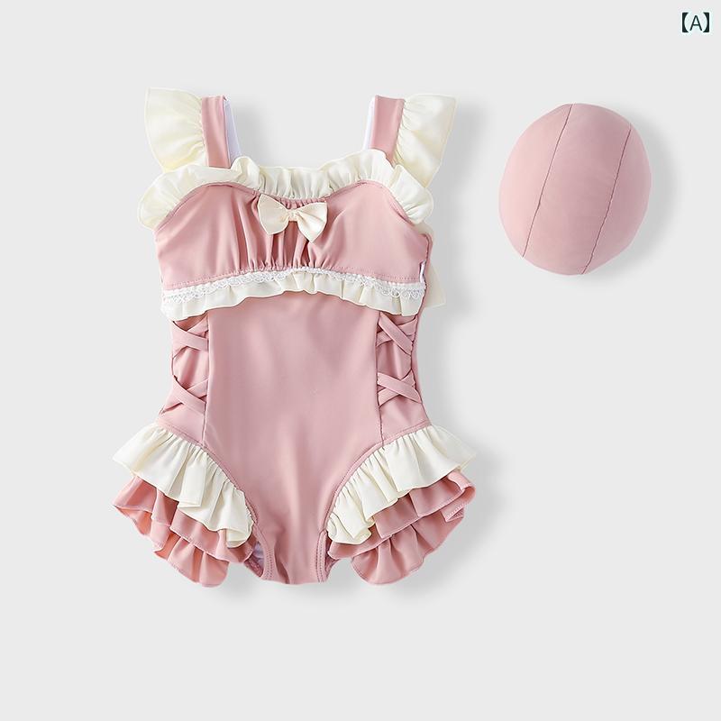 水着 子供 キッズ 女の子 プリンセス ファッション 夏 夏 リゾート プール レジャー 海水浴 ビーチ スイム ウェア ノースリーブ ワンピース