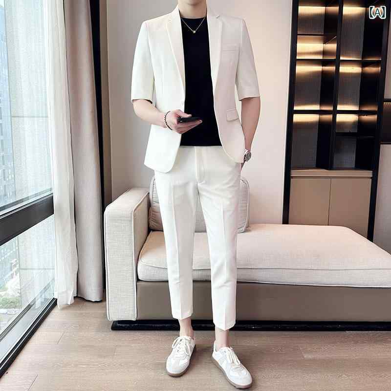 セットアップ メンズ 大人 ビジネス オフィス カジュアル ブリティッシュ スタイリッシュ 紳士 ファッ..