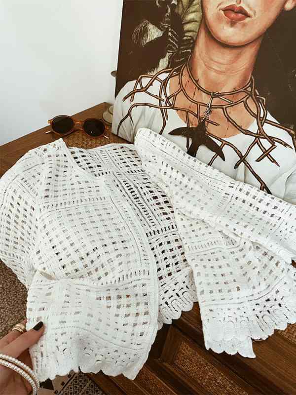 レディース カーディガン シャツ トップス ショール ジャケット エスニック レディース スリム エレガント シンプル 夏